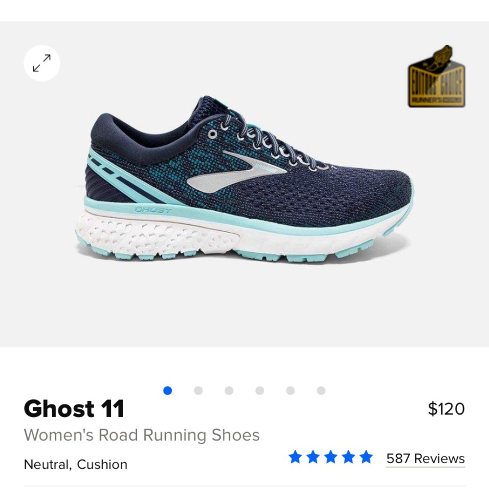 Brooks Ghost 11 running sneakers size 9.5